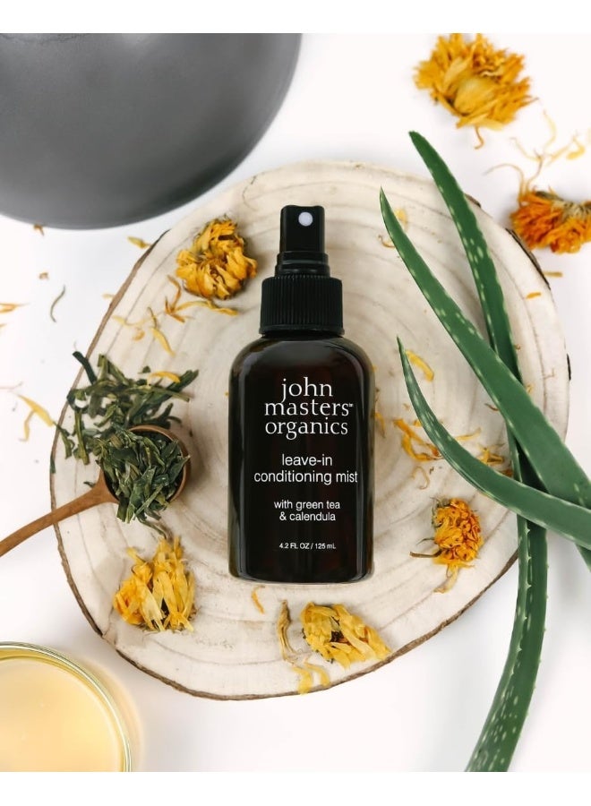 John Masters Organics Leave-In Conditioning Mist Mit Grüntee & Calendula, 1Er Pack (1 X 125 Ml) - Image 2
